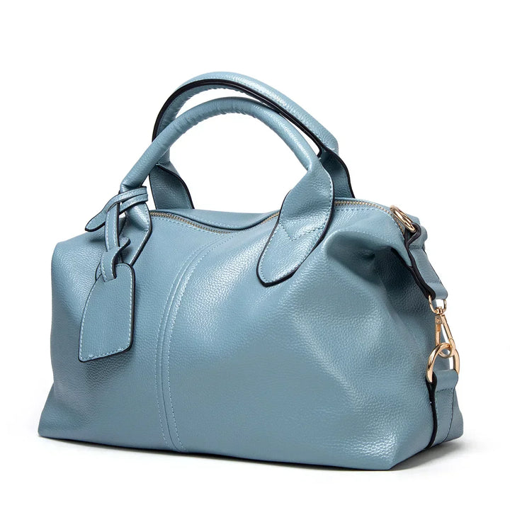Borsa a Tracolla Donna da Viaggio Elegante Tinta Unita - Vesarelli
