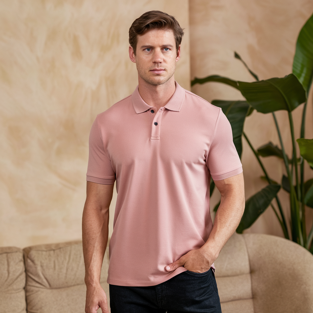 Sela | Polo Leggera Manica Lunga in Seta