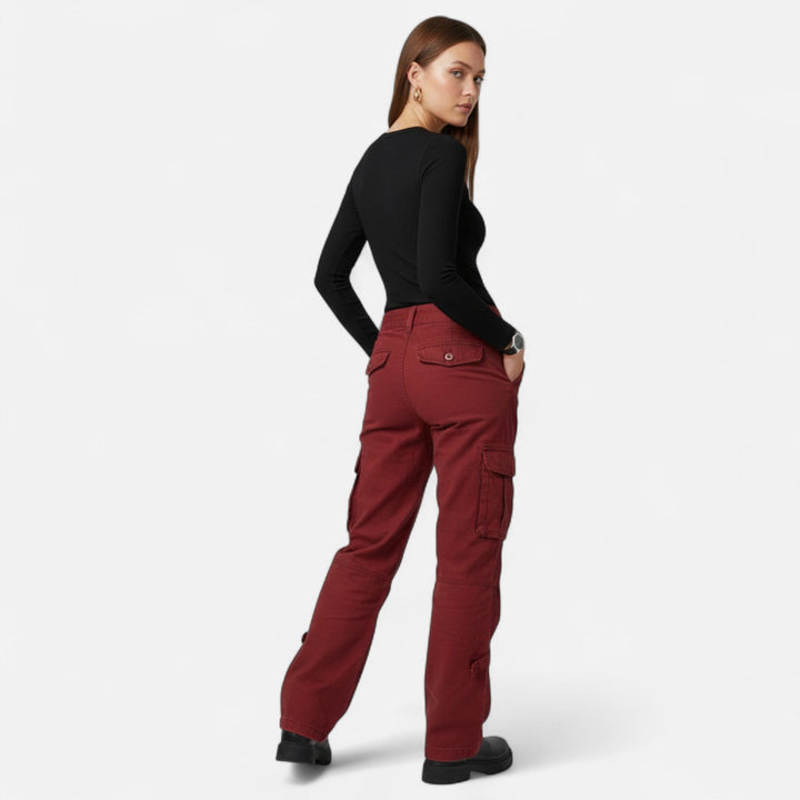 Selina | Pantaloni cargo comodi ed eleganti 2