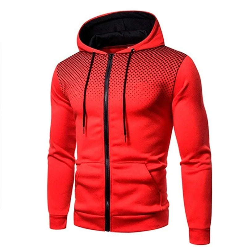 Sergio | Comoda, Elegante & Sportiva Giacca Sportiva con Cappuccio 9