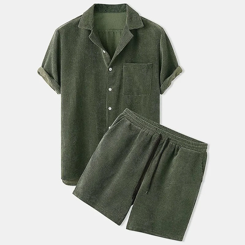 Set Camicia Uomo | Due pezzi coordinato & Comfort leggero