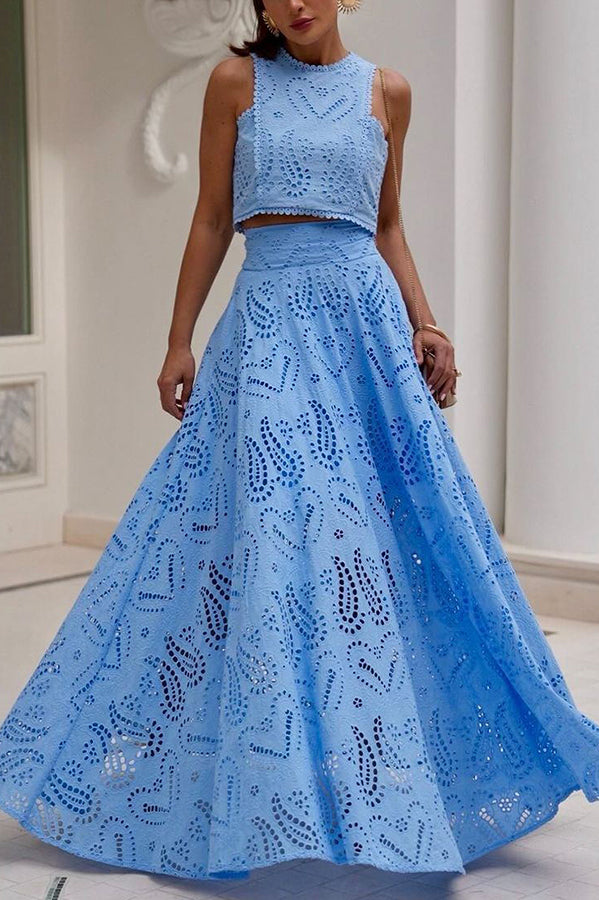 Set Maura in Pizzo Donna | Ricamo Traforato & Stile Elegante