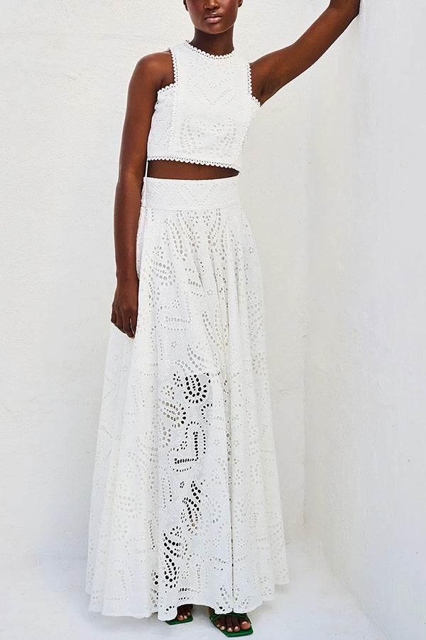 Set Maura in Pizzo Donna | Ricamo Traforato & Stile Elegante