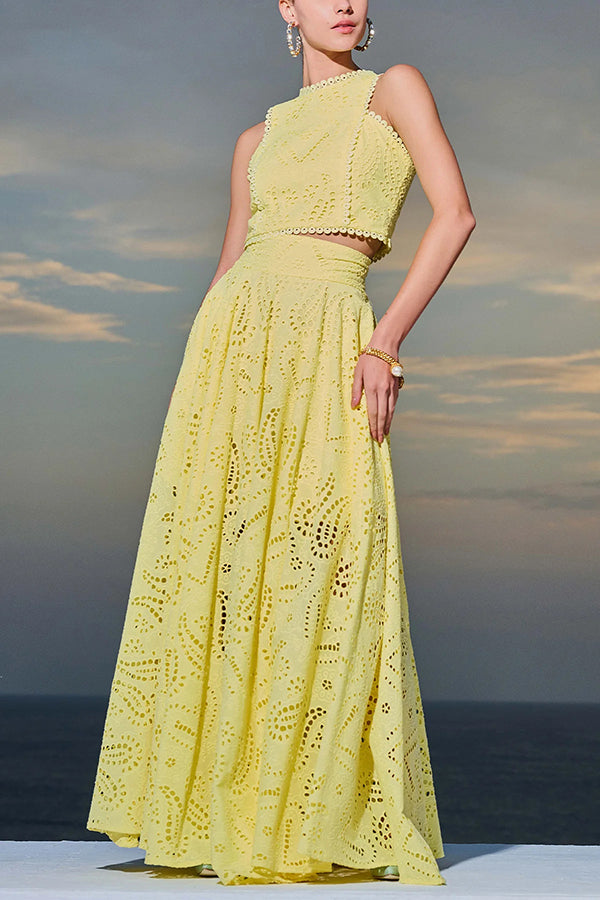 Set Maura in Pizzo Donna | Ricamo Traforato & Stile Elegante