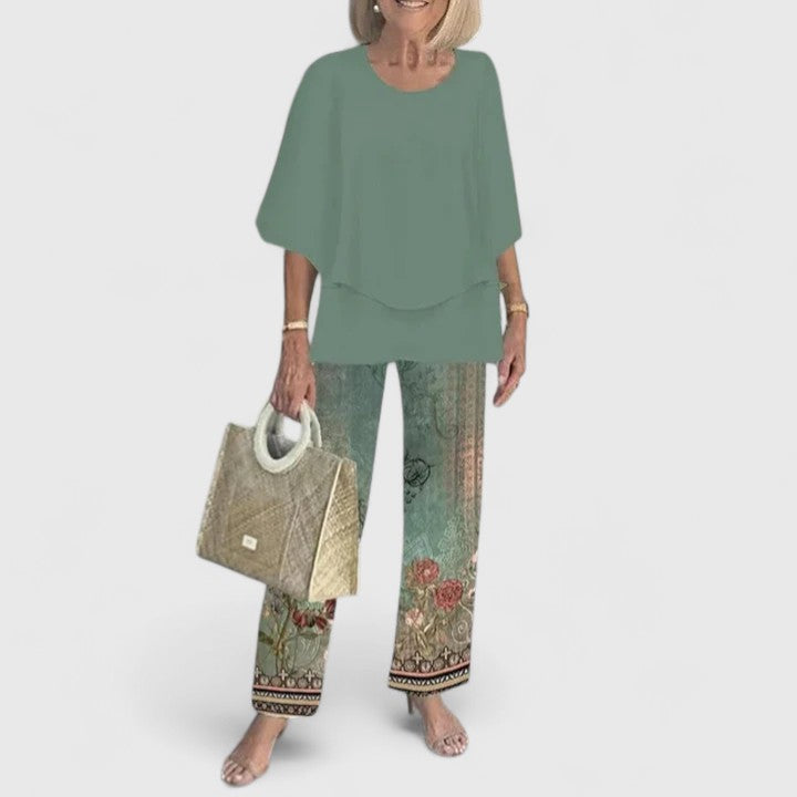 Set Elegante Da Due Pezzi Donna - Outfit Versatile per Ogni Occasione, Stile e Comfort Inconfondibili 4