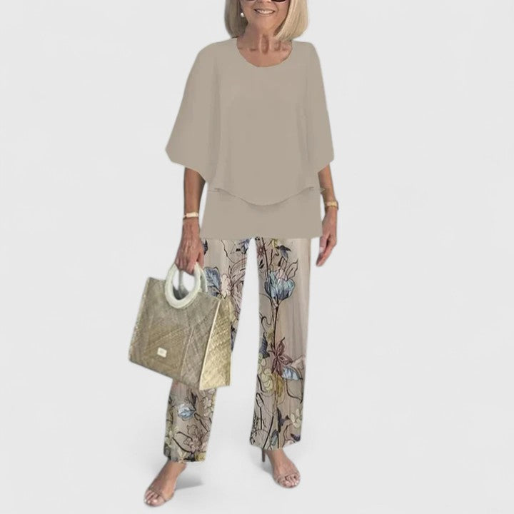 Set Elegante da Due Pezzi per Donne - Outfit Versatile per Ogni Occasione 1