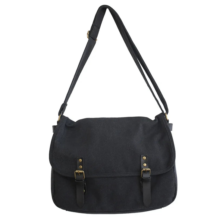 Borsa a Tracolla Donna in Tela Vintage Grande - Vesarelli