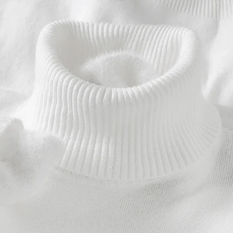 Dolcevita Uomo in Maglia Classica Vestibilità Confortevole