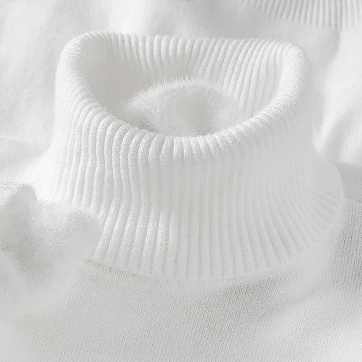 Dolcevita Uomo in Maglia Classica Vestibilità Confortevole