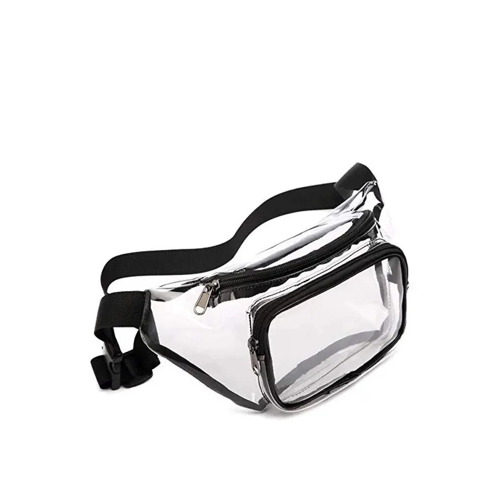 Marsupio Unisex Impermeabile Trasparente Tracolla Regolabile - Vesarelli