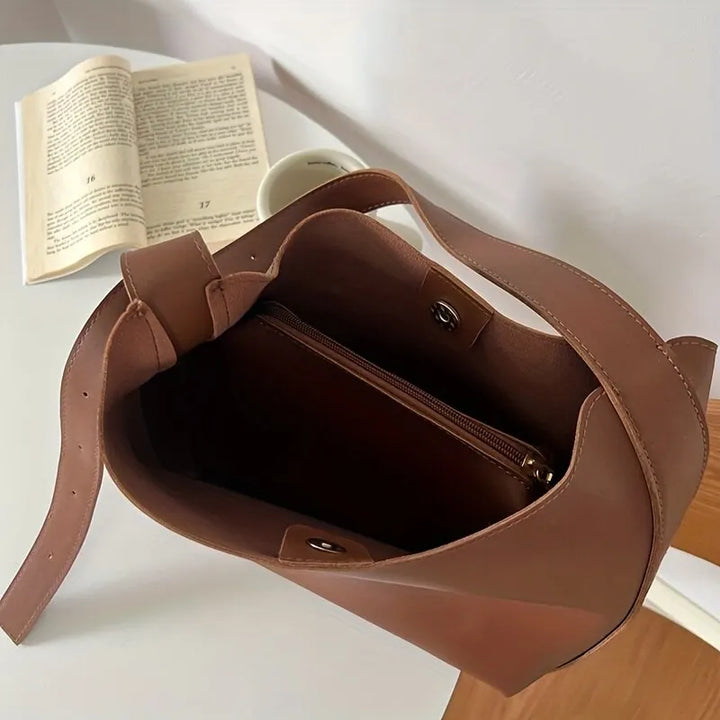 Borsa a Mano Donna in Tessuto Capiente
