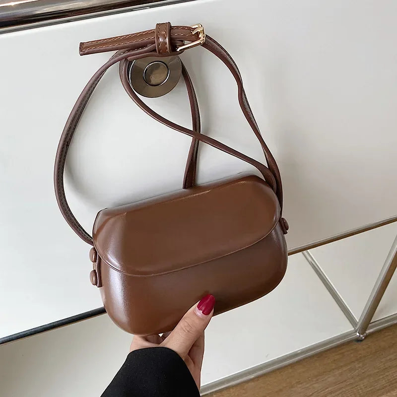 Borsa a Tracolla Donna in Pelle Stile Retrò - Vesarelli