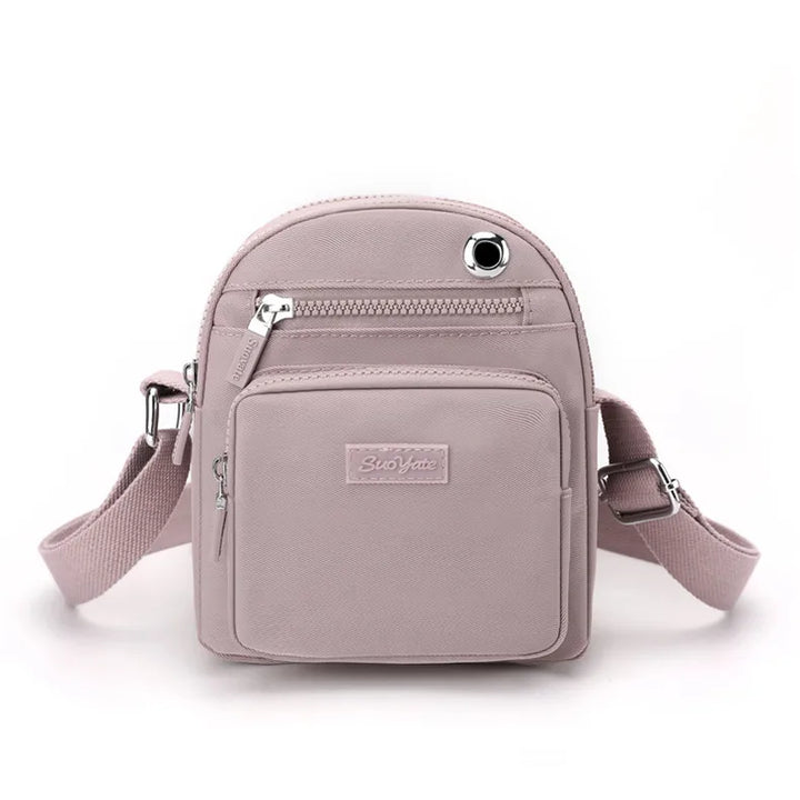 Borsa a Tracolla Donna in Nylon Compatta - Vesarelli