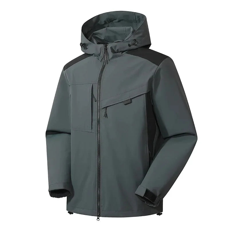 Giacca Sci Uomo Casual con Cappuccio Impermeabile