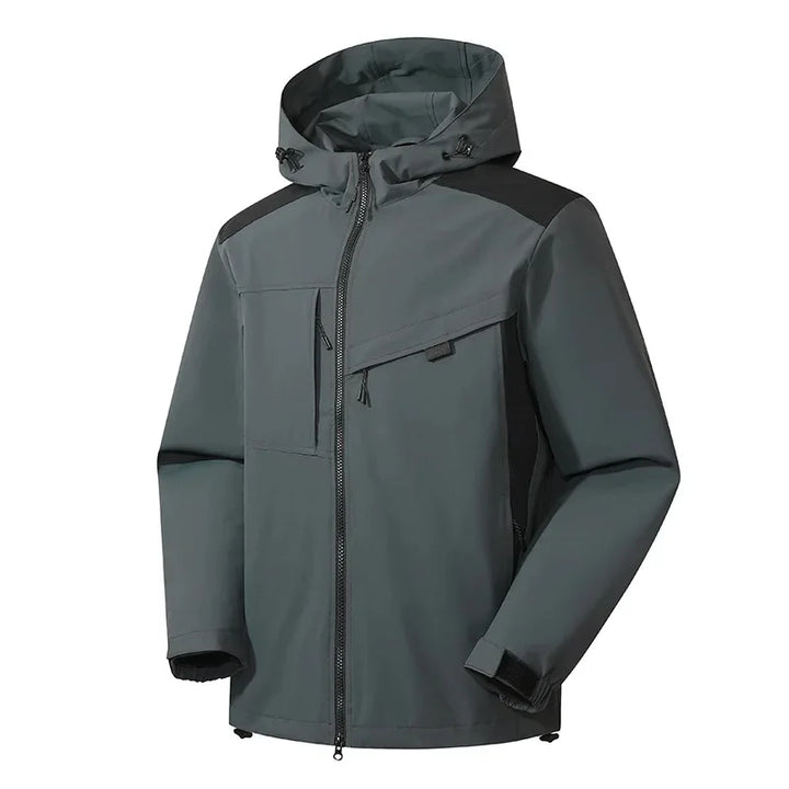 Giacca Sci Uomo Casual con Cappuccio Impermeabile