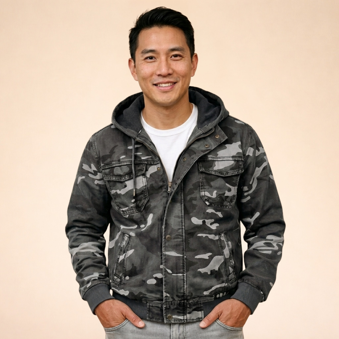 Simeon | Giacca Cargo Camo – Resistente, Pratica &amp; Stile Moderno 6