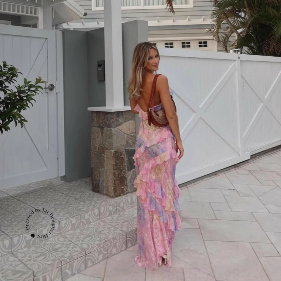 Simona – Abito Estivo Fluido Con Dettagli Rouches E Taglio Leggero 2