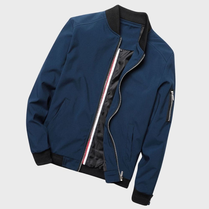 Giubbotto Bomber Uomo Leggero Traspirante Vestibilità Classica