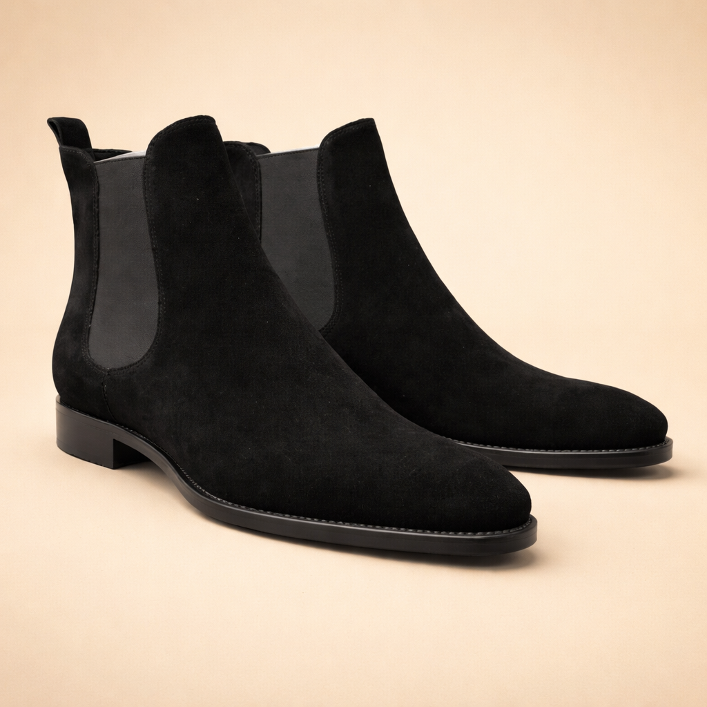 Stivaletti Chelsea Uomo Pelle Minimalisti Classici - Vesarelli