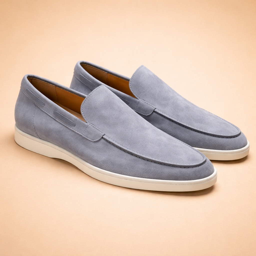 Mocassini Uomo Slip-On Eleganti Pelle Morbida