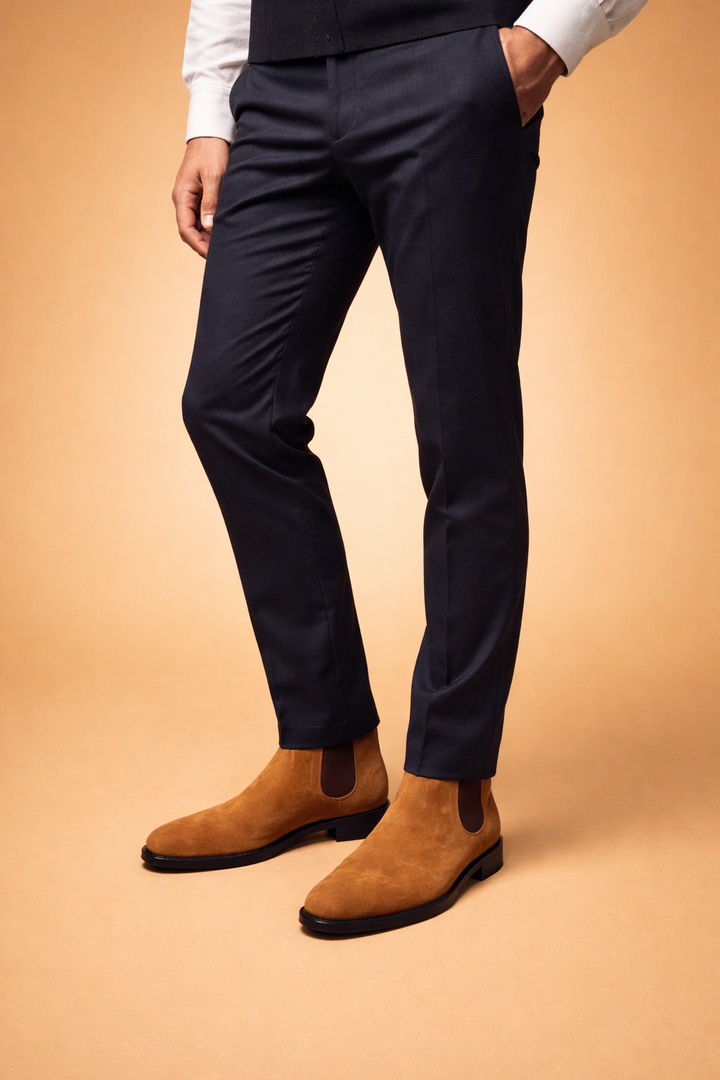 Stivaletti Chelsea Uomo Pelle Minimalisti Classici