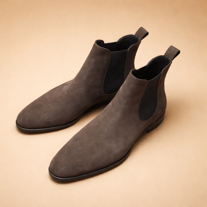 Stivaletti Chelsea Uomo Pelle Minimalisti Classici