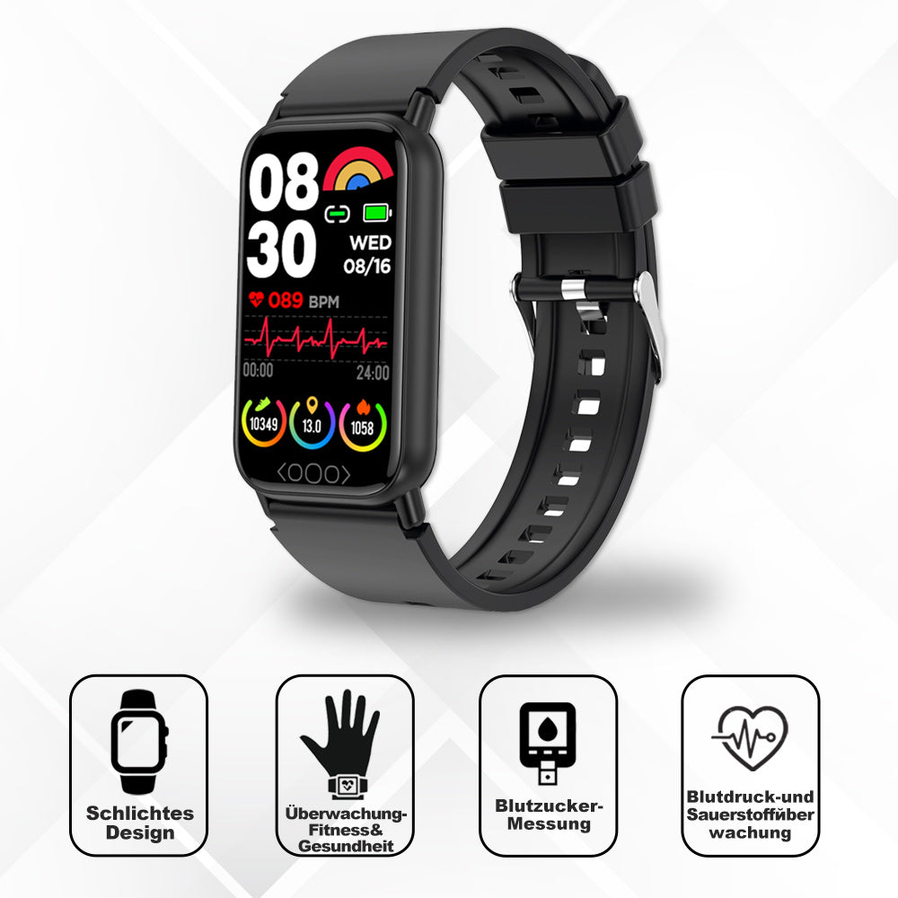 Smartwatch Unisex con Monitoraggio Salute Multidimensionale - Vesarelli