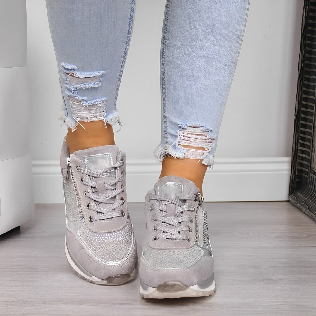 Sneakers Donna | Cerniera Laterale & Calzata Facile