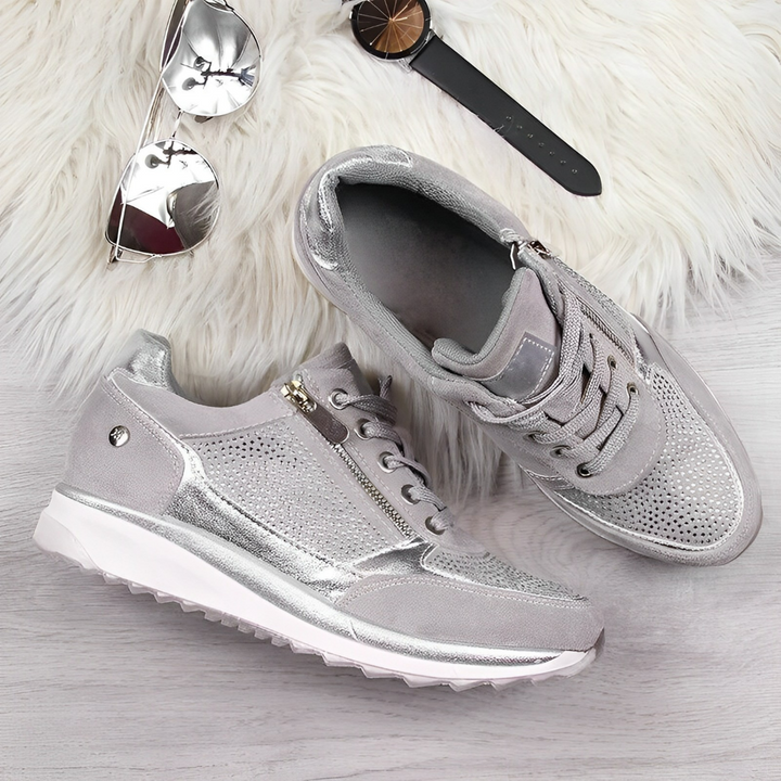 Sneakers Donna | Cerniera Laterale & Calzata Facile