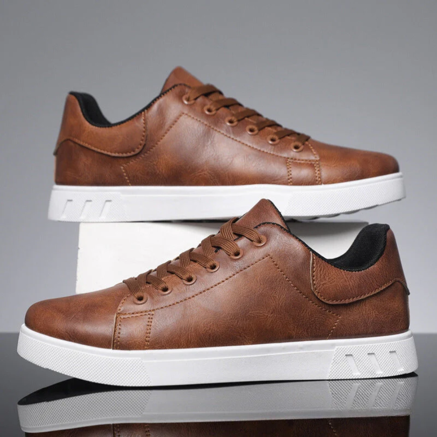 Sneakers Uomo Design con Lacci Suola Stabile - Vesarelli