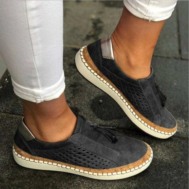 Sneakers Donna Slip-On Comfort Ergonomico, Design Versatile per Ogni Occasione, Ammortizzazione Superiore e Stile Casual 2