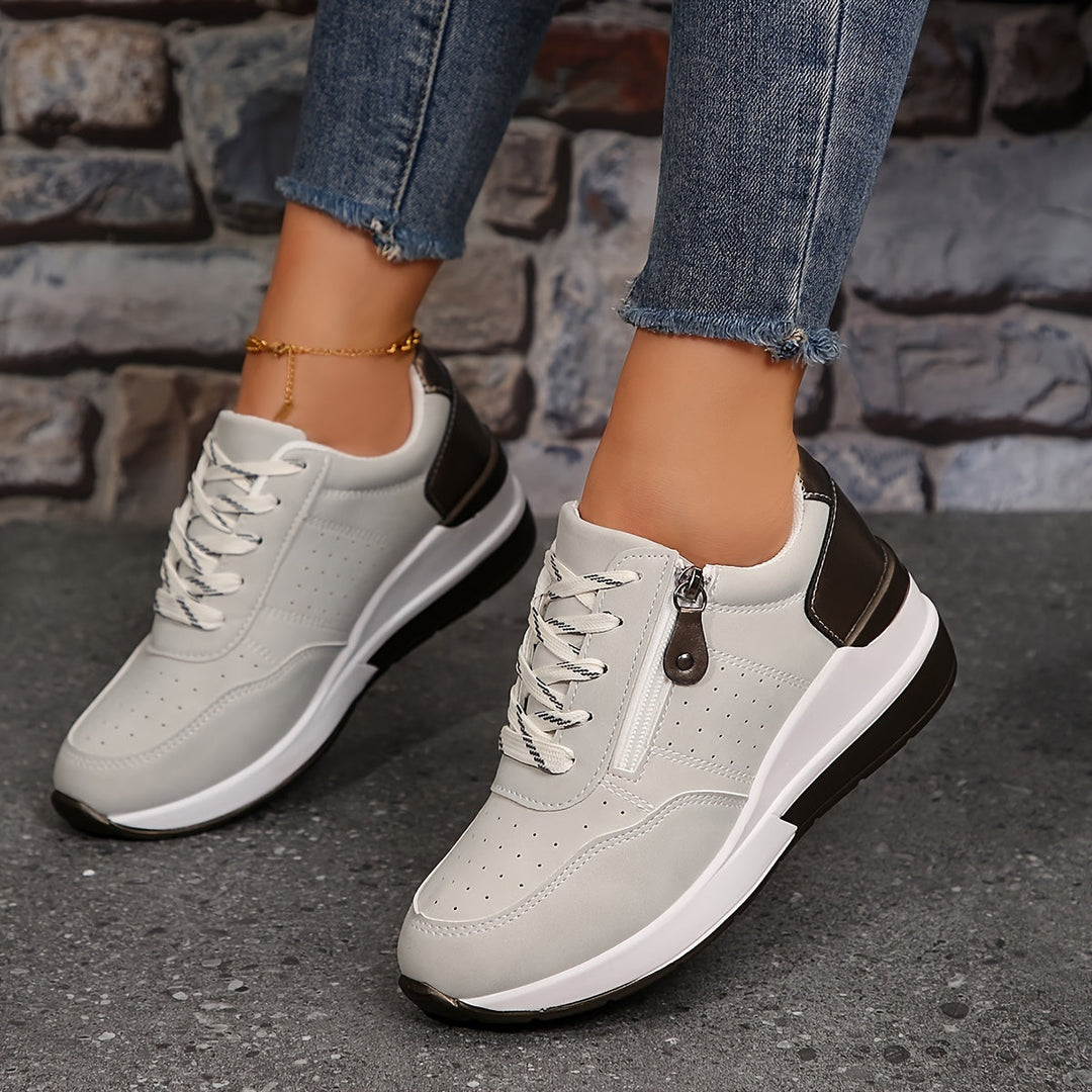 Sneakers Donna Basse Gomma Comode Ammortizzate - Vesarelli