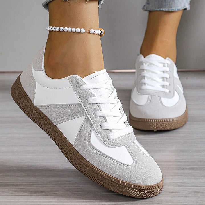 Sneakers Donna Sintetiche Comode Tacco Piatto Eleganti - Vesarelli