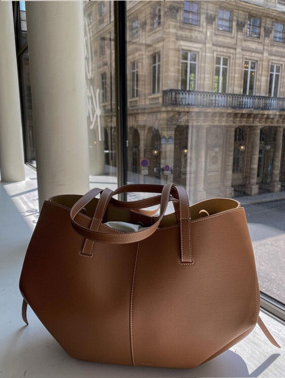 Borsa Tote Donna Vintage in Pelle Stile Elegante - Vesarelli