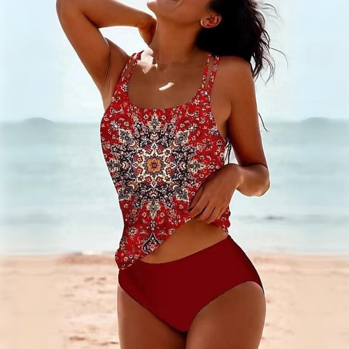 Tankini Donna Modellante Elegante Vestibilità Confortevole