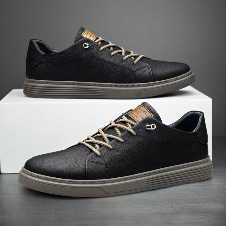 Sneakers Uomo Casual in Pelle Low - Vesarelli