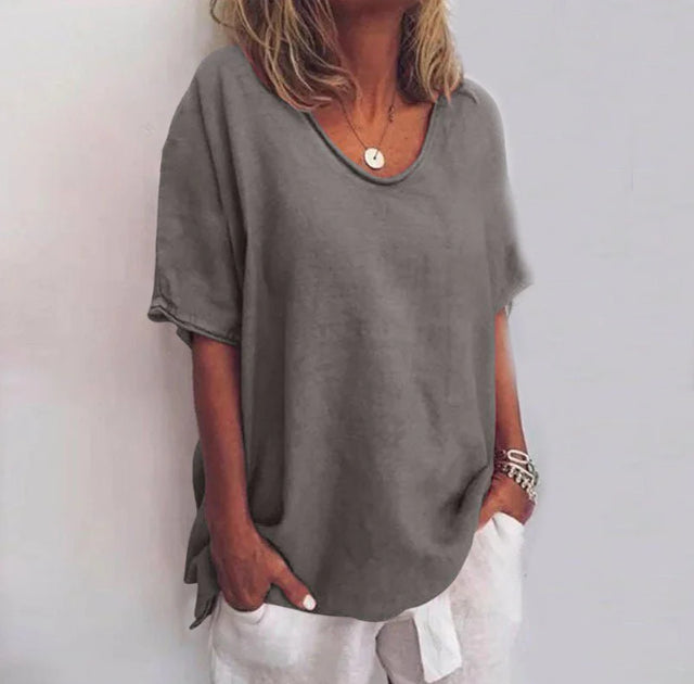 Blusa Donna Estiva Leggera Vestibilità Classica - Vesarelli