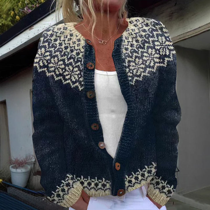 Cardigan Donna in Maglia Grossa Caldo e Morbido - Vesarelli