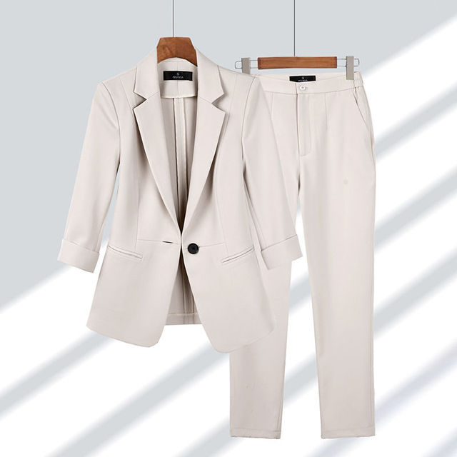 Completo Donna Blazer Elegante Tessuto Morbido Vestibilità Comoda - Vesarelli
