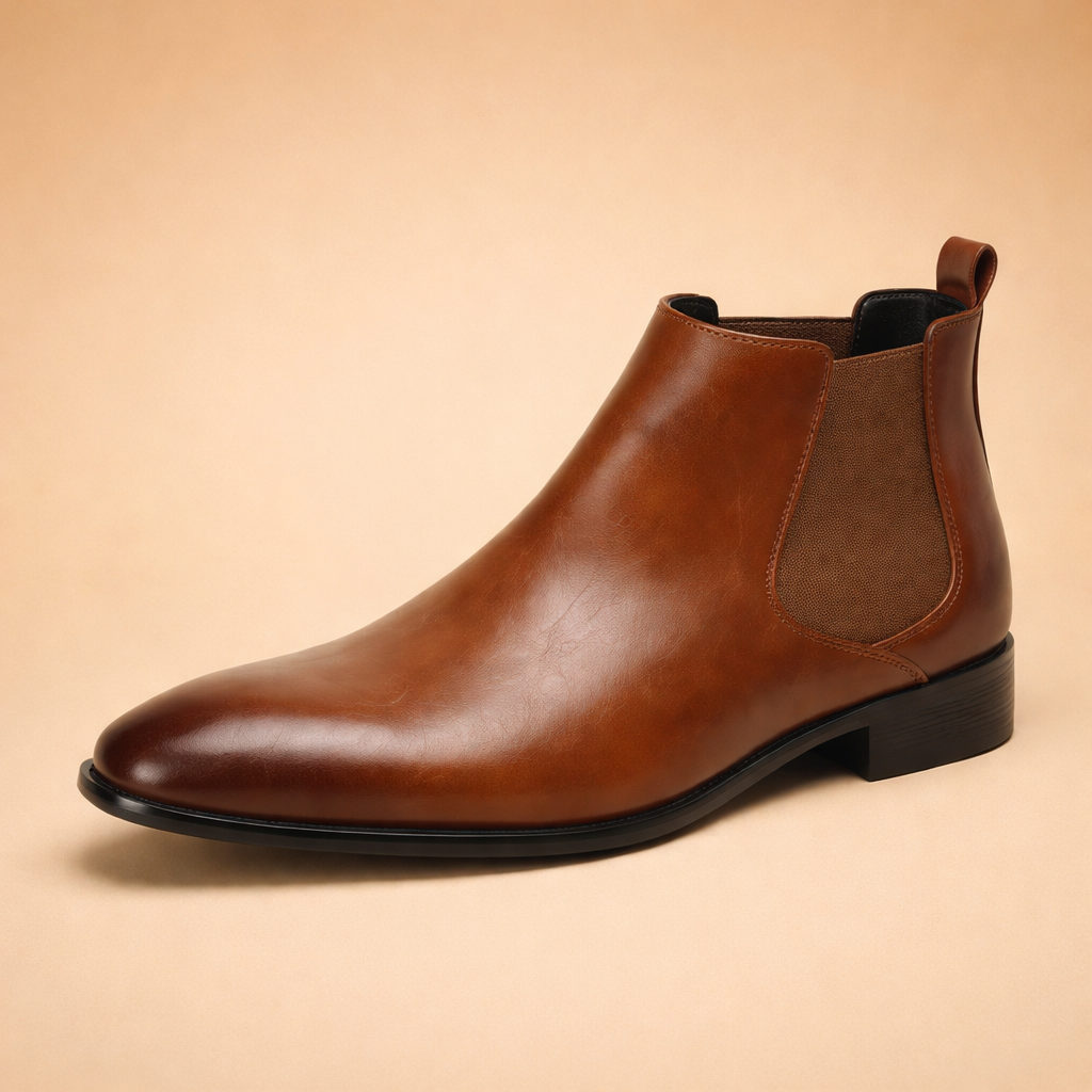 Stivaletti Chelsea Uomo Slip-On Eleganti Classici - Vesarelli