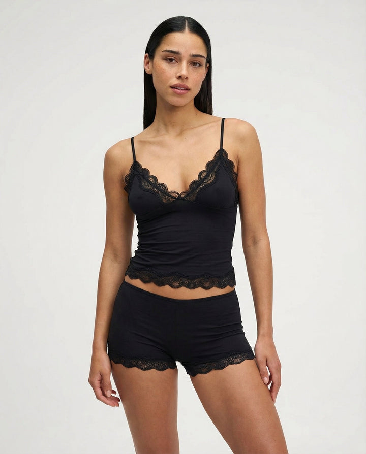 Set Donna in Pizzo Morbido Elegante - Vesarelli
