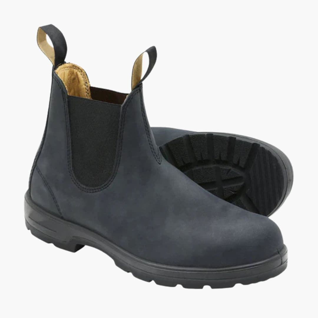Stivaletti Chelsea Uomo | Slip-on con Elastici | Calzata Rapida & Tenuta Sicura