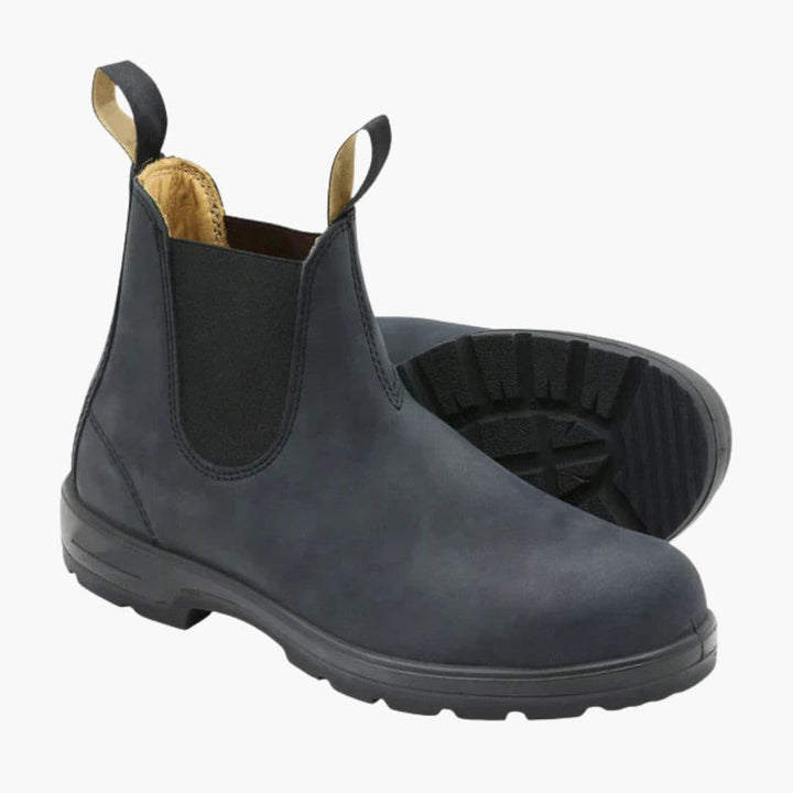 Stivaletti Chelsea Uomo | Slip-on con Elastici | Calzata Rapida & Tenuta Sicura