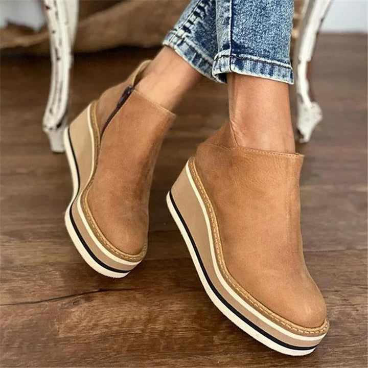 Stivali Alti Donna Impermeabili Comfort Elegante Autunno Inverno - Vesarelli