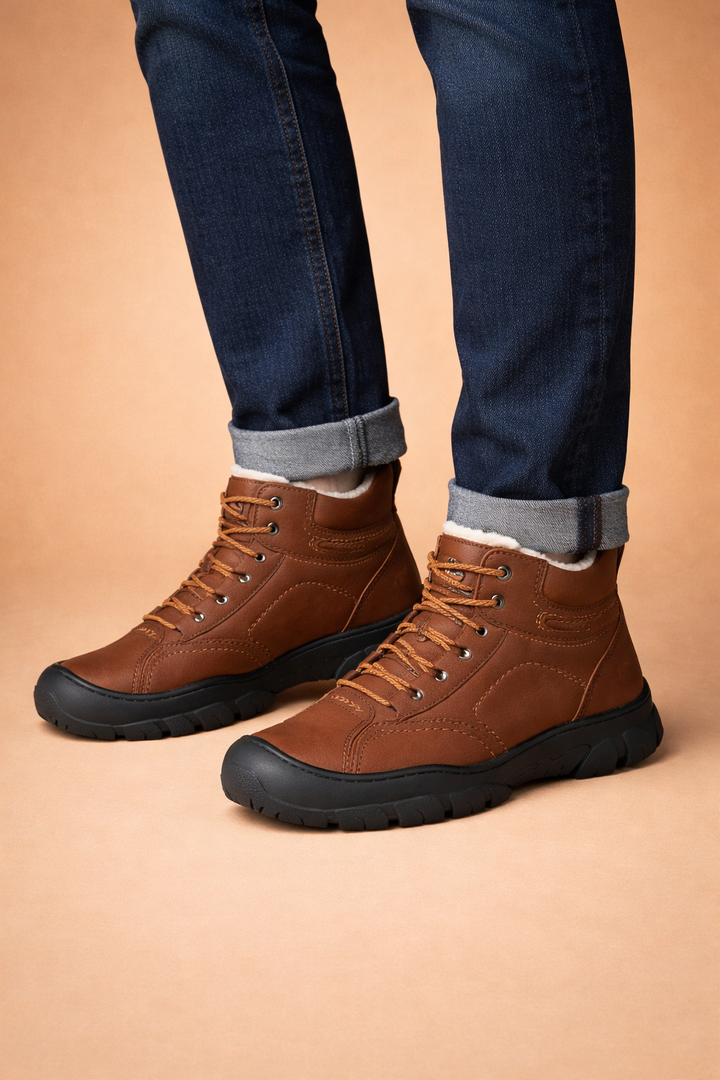 Scarpe Uomo Outdoor Comfort Interno Morbido