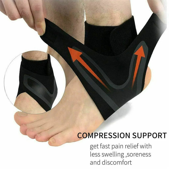 Supporto a compressione per caviglia plantare X Wrap 2