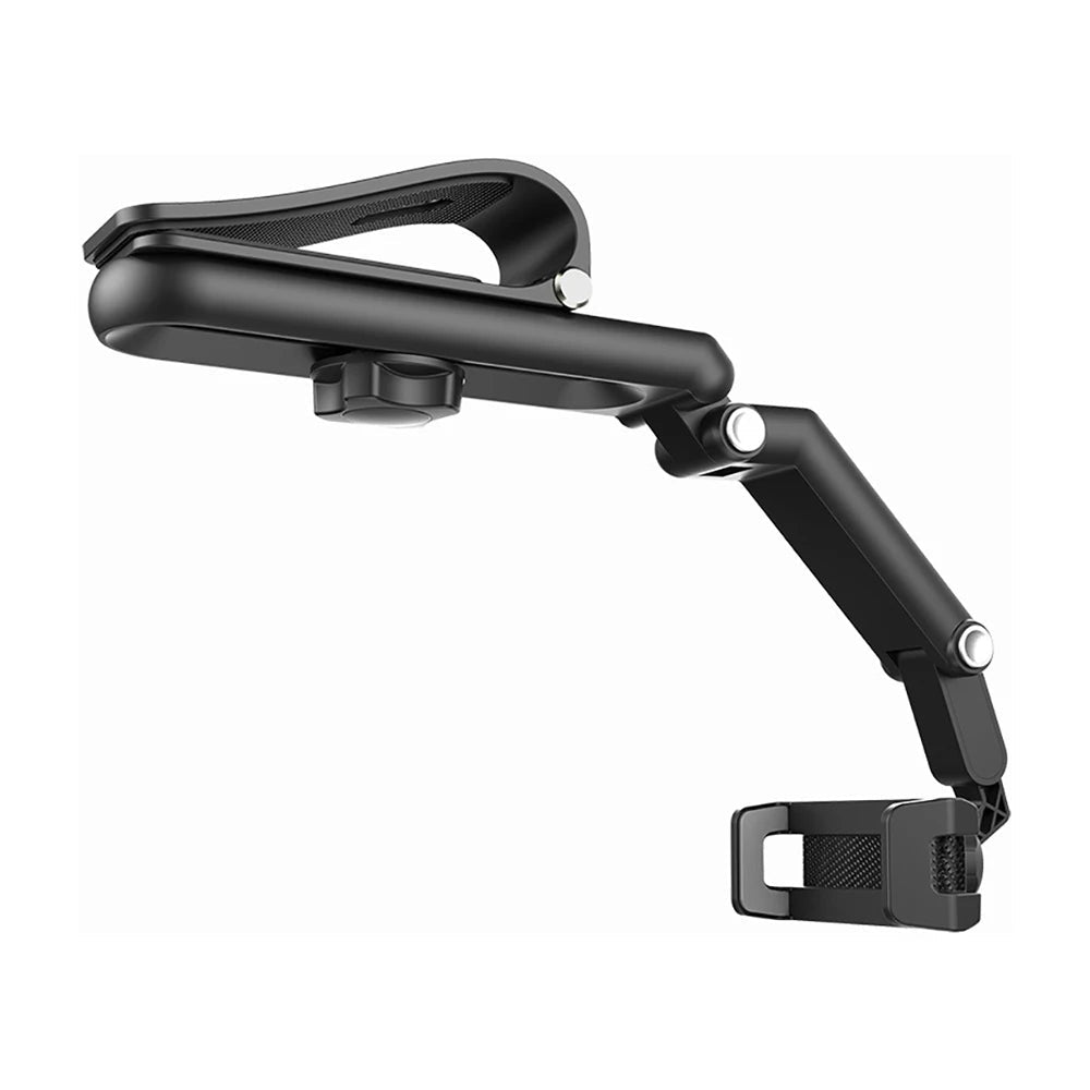 Supporto per telefono con aletta parasole girevole – Supporto per auto multifunzionale a 360° per un utilizzo a mani libere senza sforzo con dispositivi iPhone, Samsung e Android 2