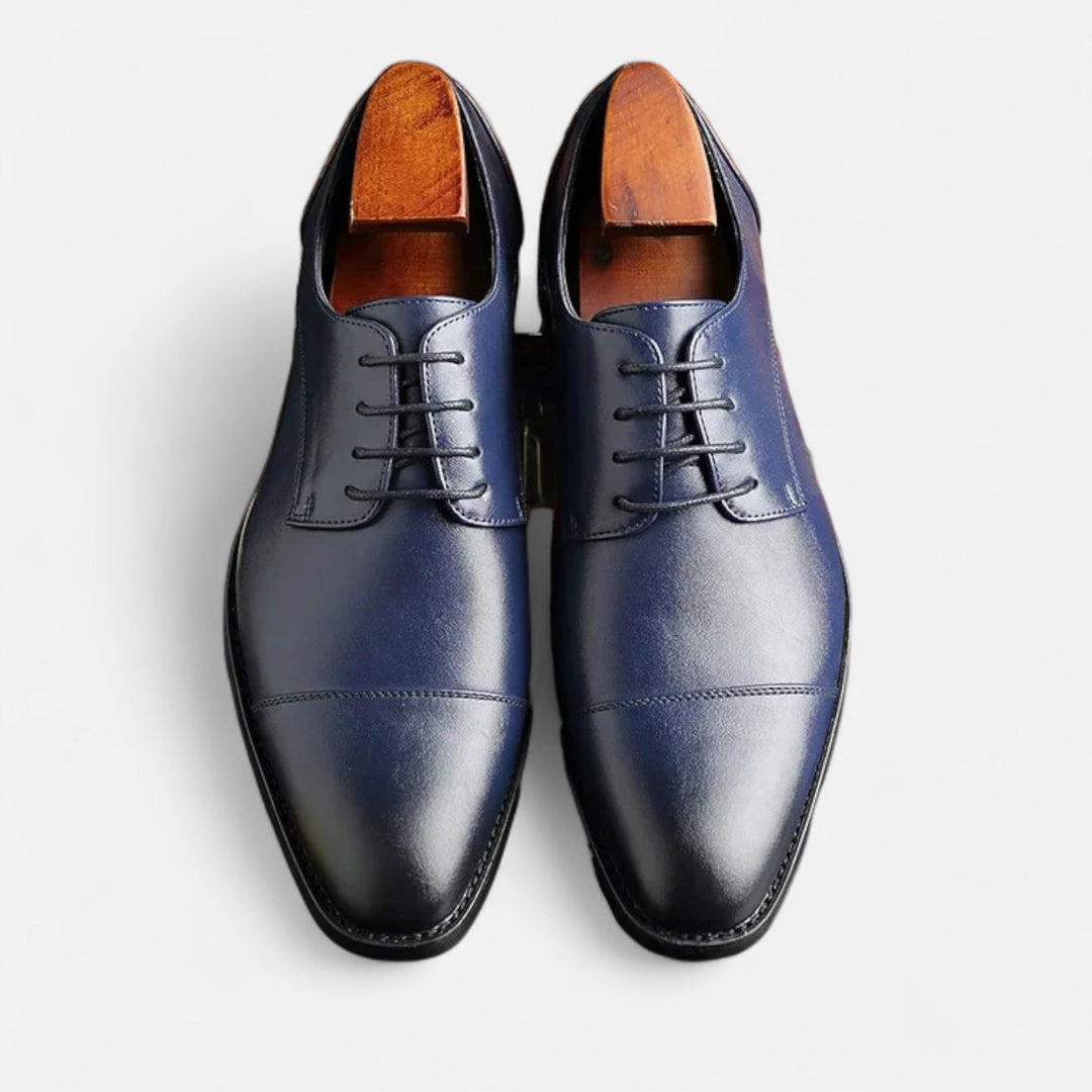 Scarpe Oxford Uomo Vera Pelle Comfort