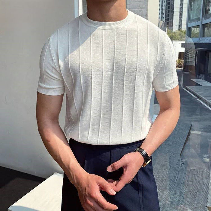 T-shirt Uomo Cotone Classica Regular Fit - Vesarelli