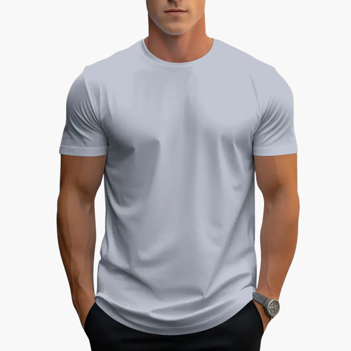 T-shirt Uomo Cotone Collo Rotondo Classico